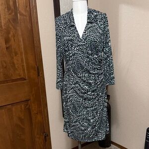 Laundry by Design Knit Wrap Dress - 10